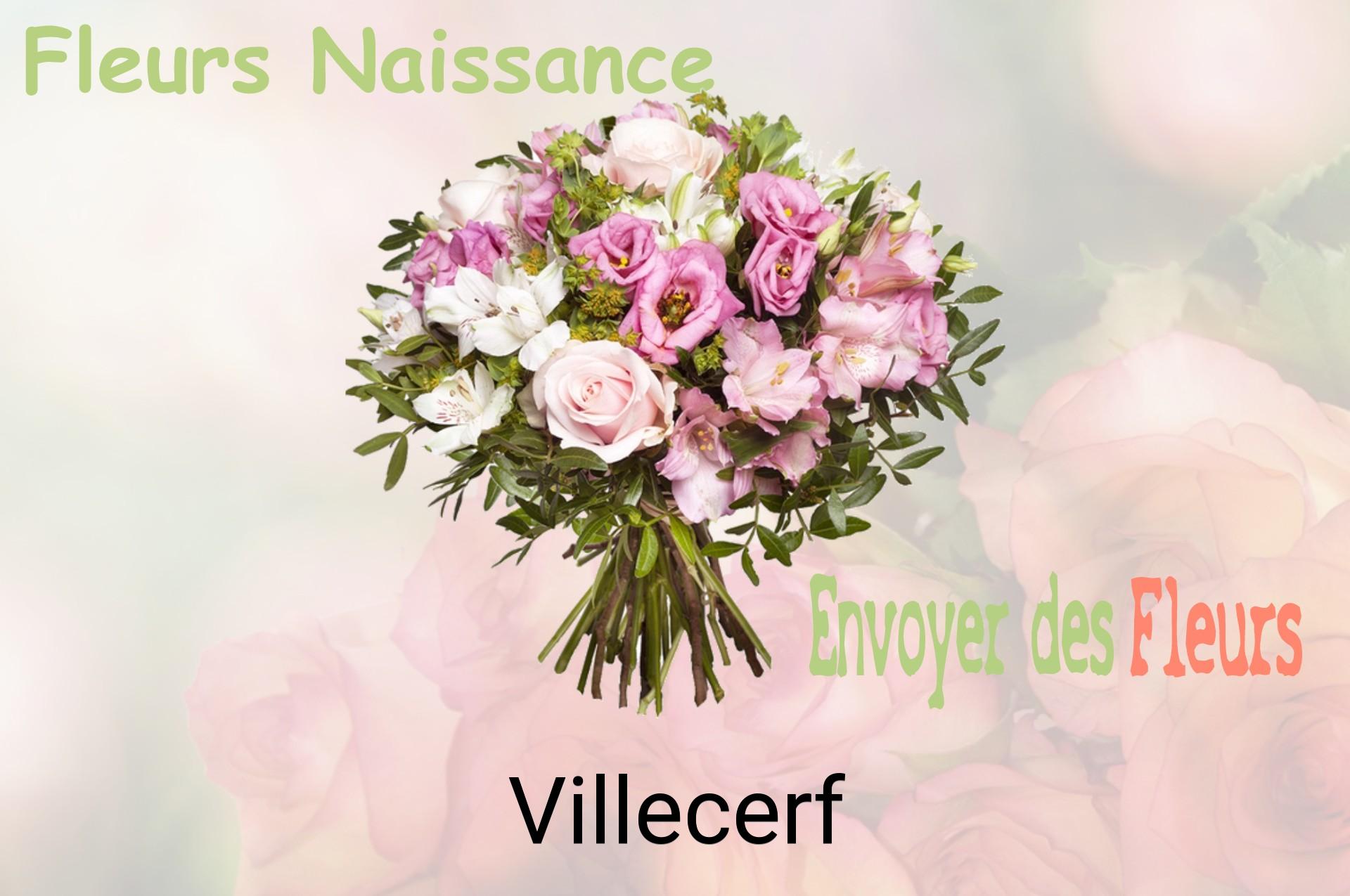 Bouquet de fleurs de naissance livré à Villecerf
